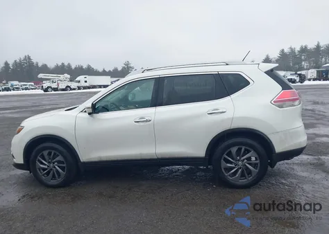 2016 Nissan Rogue Sl z USA, uszkodzony, nr VIN 5N1AT2MV5GC769711